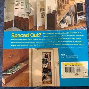 Book to plan and organize to make the most of your space